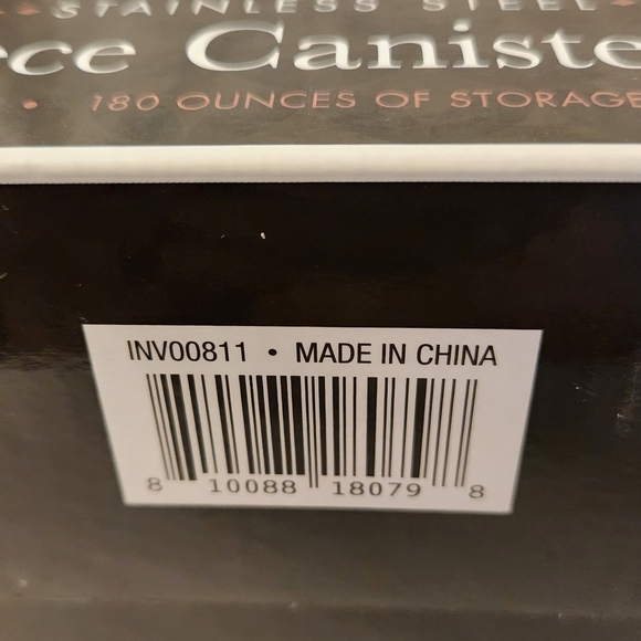 PARINI 3-piece Stainless Steel Storage Canister Set (Condition: New) - Picture 8 of 8